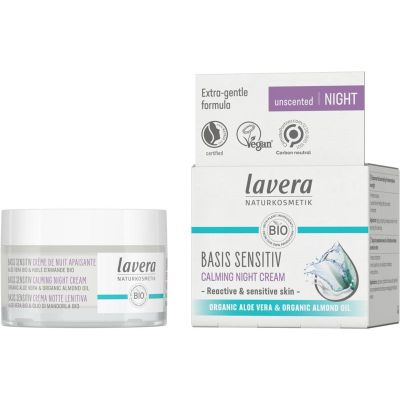 Lavera Basis sensitiv calming night cream EN-IT