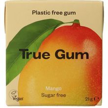 Foto van True Gum Mango suikervrij