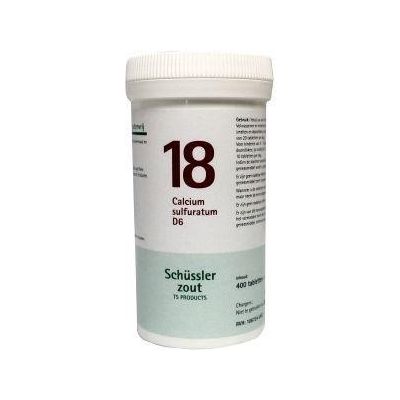 Pfluger Calcium sulfuratum 18 D6 Schussler