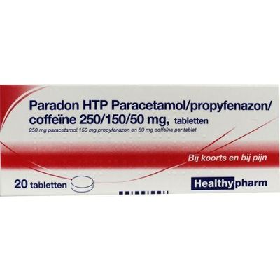 Healthypharm Paradon blister 2 x 10
