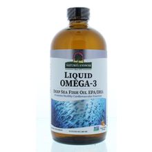 Foto van Natures Answer Vloeibaar Omega 3 DHA/EPA 1.150 mg per 5 ml