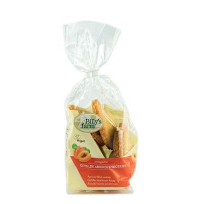 Billy'S Farm Abrikozenkoekje gevuld 200 gram - Koek