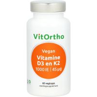 Vitortho Vitamine D3 1000IE K2 45 mcg