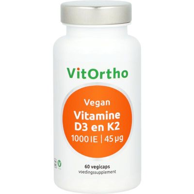 Vitortho Vitamine D3 1000IE K2 45 mcg