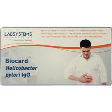 Biocard Helicobacter pylori test Foto van Biocard Helicobacter pylori test