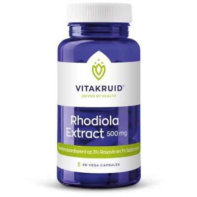 Vitakruid Rhodiola extract 500 mg