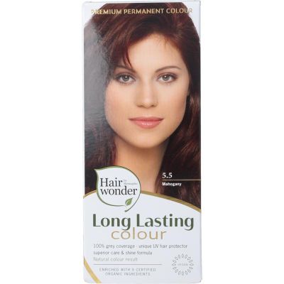 Henna Plus Long lasting colour 5.5 mahogany 100 ml - Haarkleuring