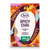 Cleo's Spicy chai bio