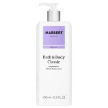 Foto van Marbert Classic bath and body lotion