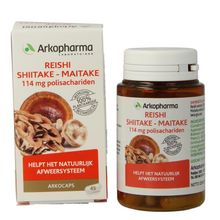 Foto van Arkocaps Reishi shiitake maitake
