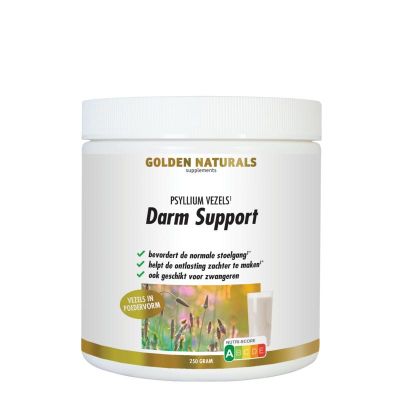 Golden Naturals Darm support psyllium vezels