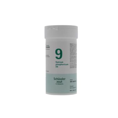 Pfluger Natrium phosphoricum 9 D6 Schussler 400 tabletten - Homeopathische geneesmiddelen