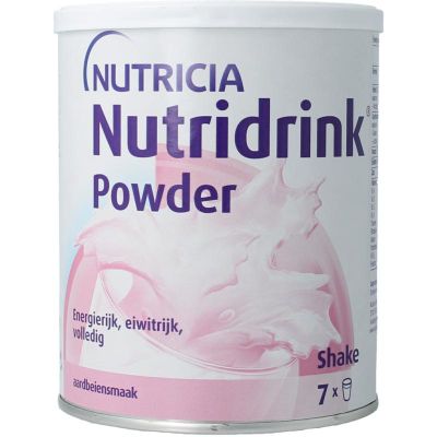 Nutridrink Aarbei poeder 335 gram - Overig zelfzorg