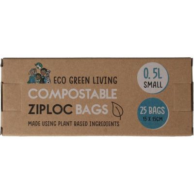 Foto van Eco Green Living Bewaarzakjes hersluitbaar 0.5 liter