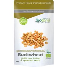 Foto van Biotona Buckwheat raw hulled & sprouted seeds bio