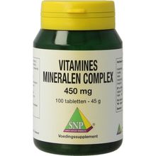 Foto van SNP Vitamines mineralen complex 450 mg