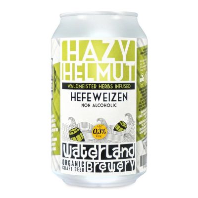 Waterland Hefe-weizen hazy Helmut 0,3% bio 330 Milliliter - Dranken