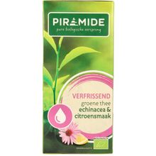 Foto van Piramide Verfrissend groene thee citroen & echinacea