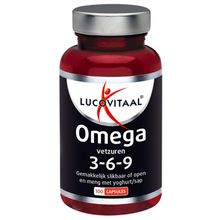 Foto van Lucovitaal Omega 3 6 9 vetzuren
