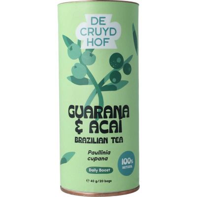 Cruydhof Thee guarana / aca? 20 stuks - Algemeen