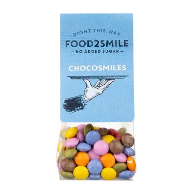 Food2Smile Chocosmiles glutenvrij 90 gram - Snoep en chocola