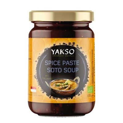 Yakso Spice paste soto soup (bumbu soto seitan) bio Yakso Spice paste soto soup (bumbu soto seitan) bio 100 gram - Soep