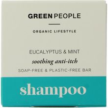 Foto van Green People Shampoo bar eucalyptus & mint