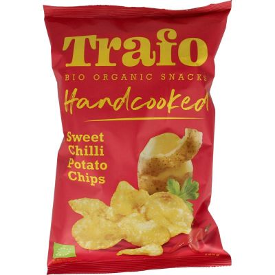 Trafo Chips handcooked sweet chili 125 gram - Zoutjes/chips