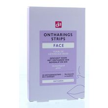 Foto van DA Ontharingsstrips face 20 + 4 wipes
