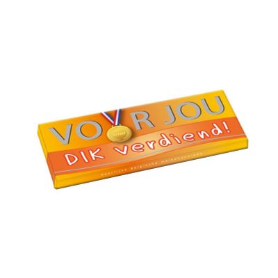 Voor Jou! Wensreep dik verdiend 70 gram - Snoepgoed