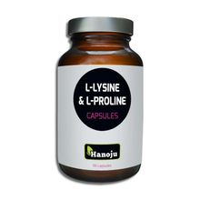 Foto van Hanoju L-Lysine & L-Prolin 480 mg