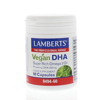 Lamberts Vegan DHA 250 mg