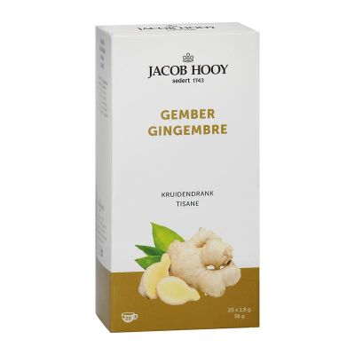 Gember theezakjes gold 20 zakjes - Thee