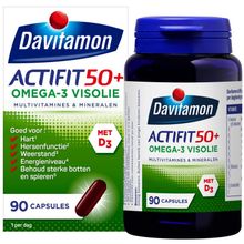 Foto van Davitamon Actifit 50+ omega 3