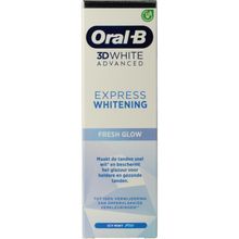Foto van Oral B 3D white advanced expres fresh whitening tandpasta