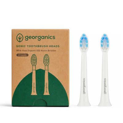 Georganics Sonic replacement heads 2 stuks - Tandenborstel