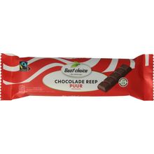 Foto van Bountiful Chocolade reep puur zonder toegevoegde suiker