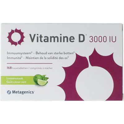 Foto van Metagenics Vitamine D3 3000IU