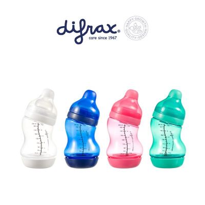 Difrax S-fles breed & klein 200 ml assorti