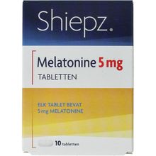 Foto van Shiepz Melatonine 5 mg