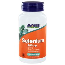 Foto van NOW Selenium gistvrij 200 mcg