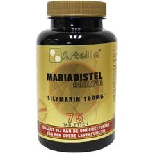 Foto van Artelle Mariadistel 9000 mg silymarin 180 mg