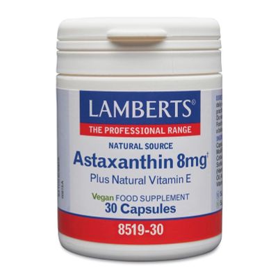 Lamberts Astaxanthine 8 mg 30 tabletten - Overige vitaminen/mineralen
