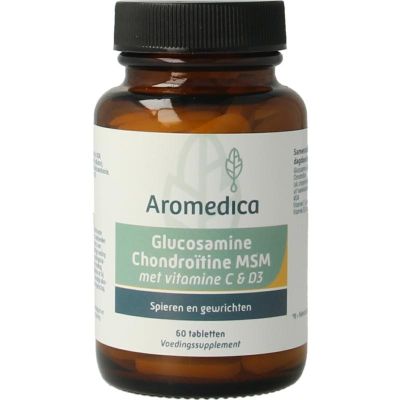 Aromedica Glucosamine chondroitine msm Aromedica Glucosamine chondroitine msm 60 tabletten - Glucosaminen chondroitine MSM
