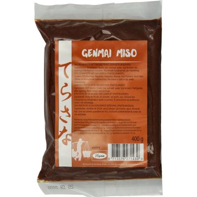 Terrasana Genmai miso 400 gram - Overig reform/levensmiddelen