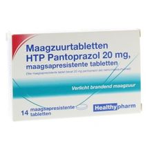 Healthypharm Pantoprazol 20 mg Foto van Healthypharm Pantoprazol 20 mg