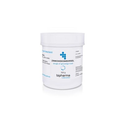 Foto van Bipharma Zinkoxidesmeersel zinkolie