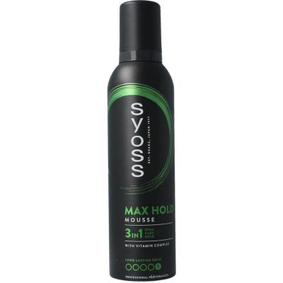 Syoss styling mousse max hold Syoss styling mousse max hold 250 Milliliter - Styling