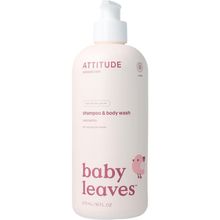 Attitude Baby leaves 2 in 1 shampoo parfrumvrij Foto van Attitude Baby leaves 2 in 1 shampoo parfrumvrij