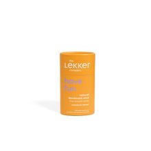 Foto van Lekker Company Deodorant stick mandarijn & citroen